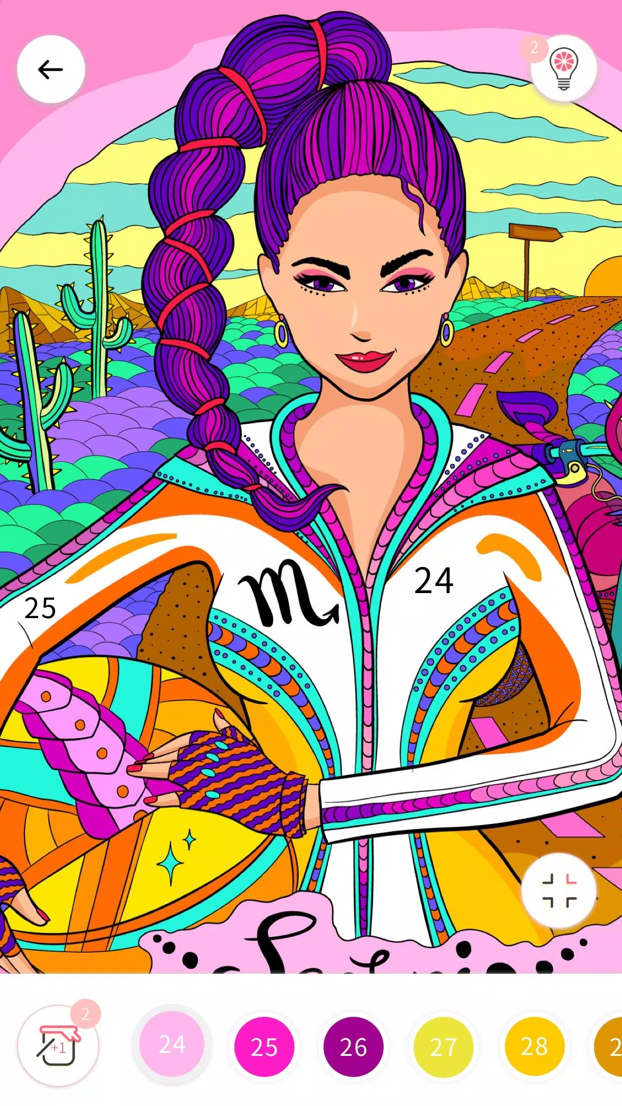 Fun Color by Number Book স্ক্রিনশট 3