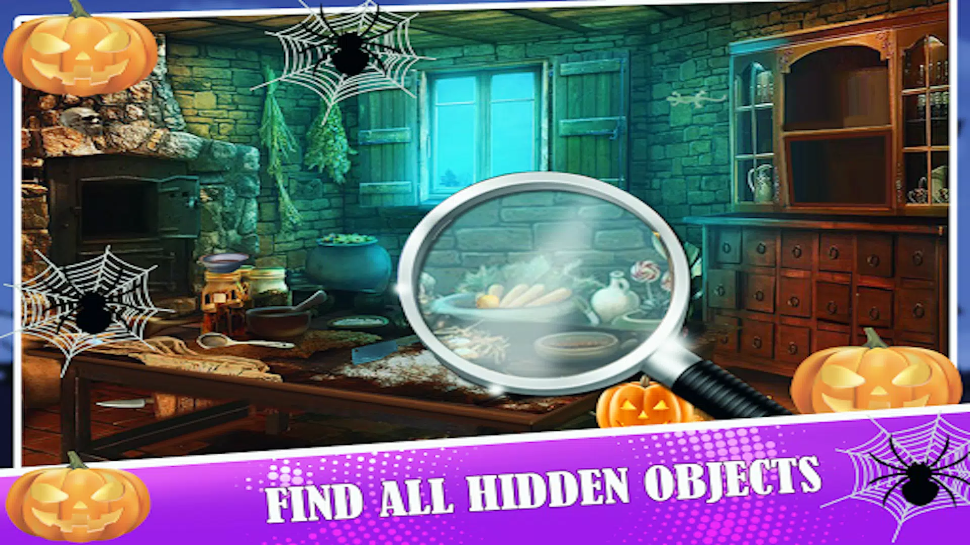 Halloween Hidden Objects 2024 ဖန်သားပြင်ဓာတ်ပုံ 3