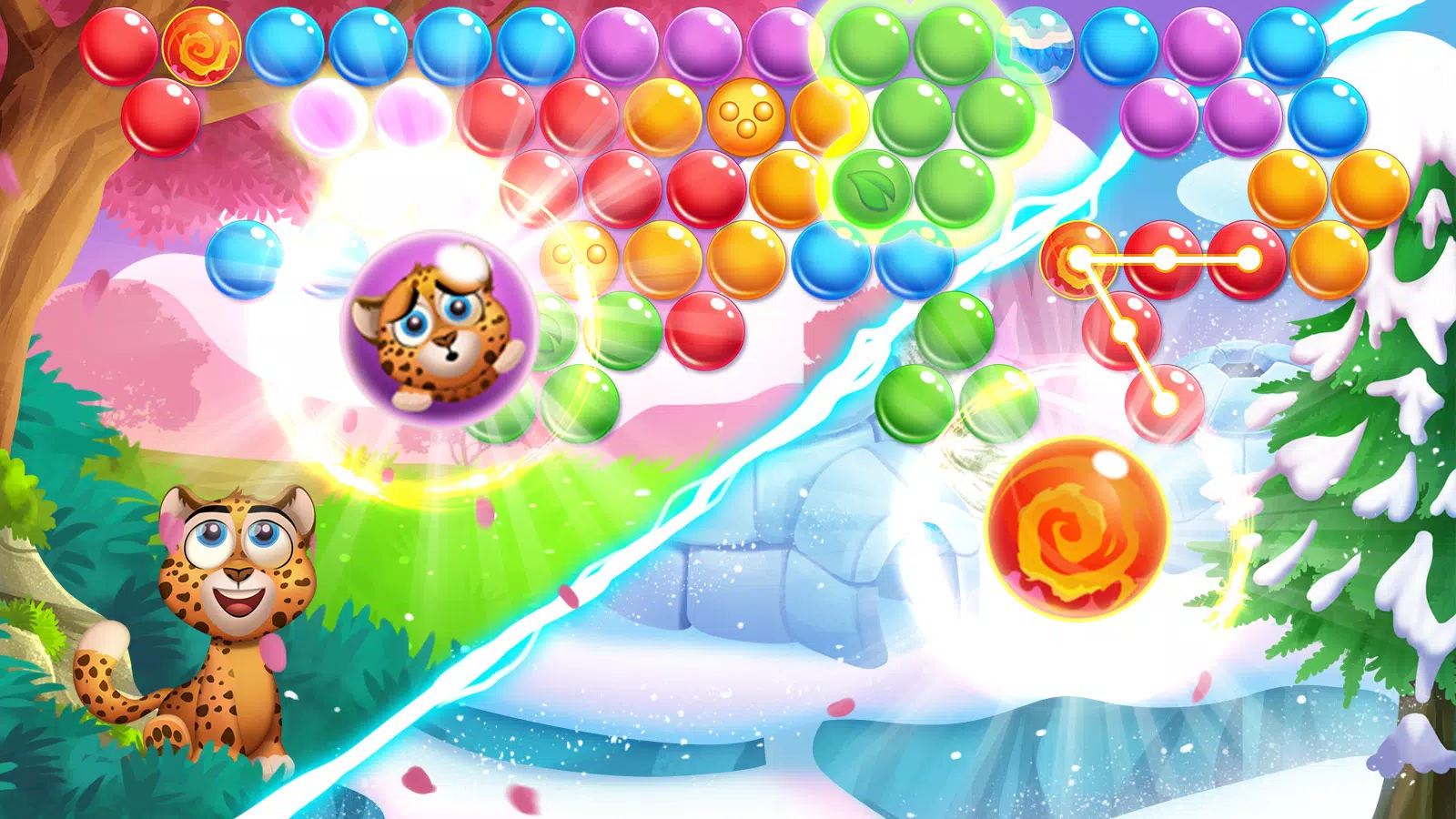 Bubble Pop: Wild Rescue Captura de pantalla 0