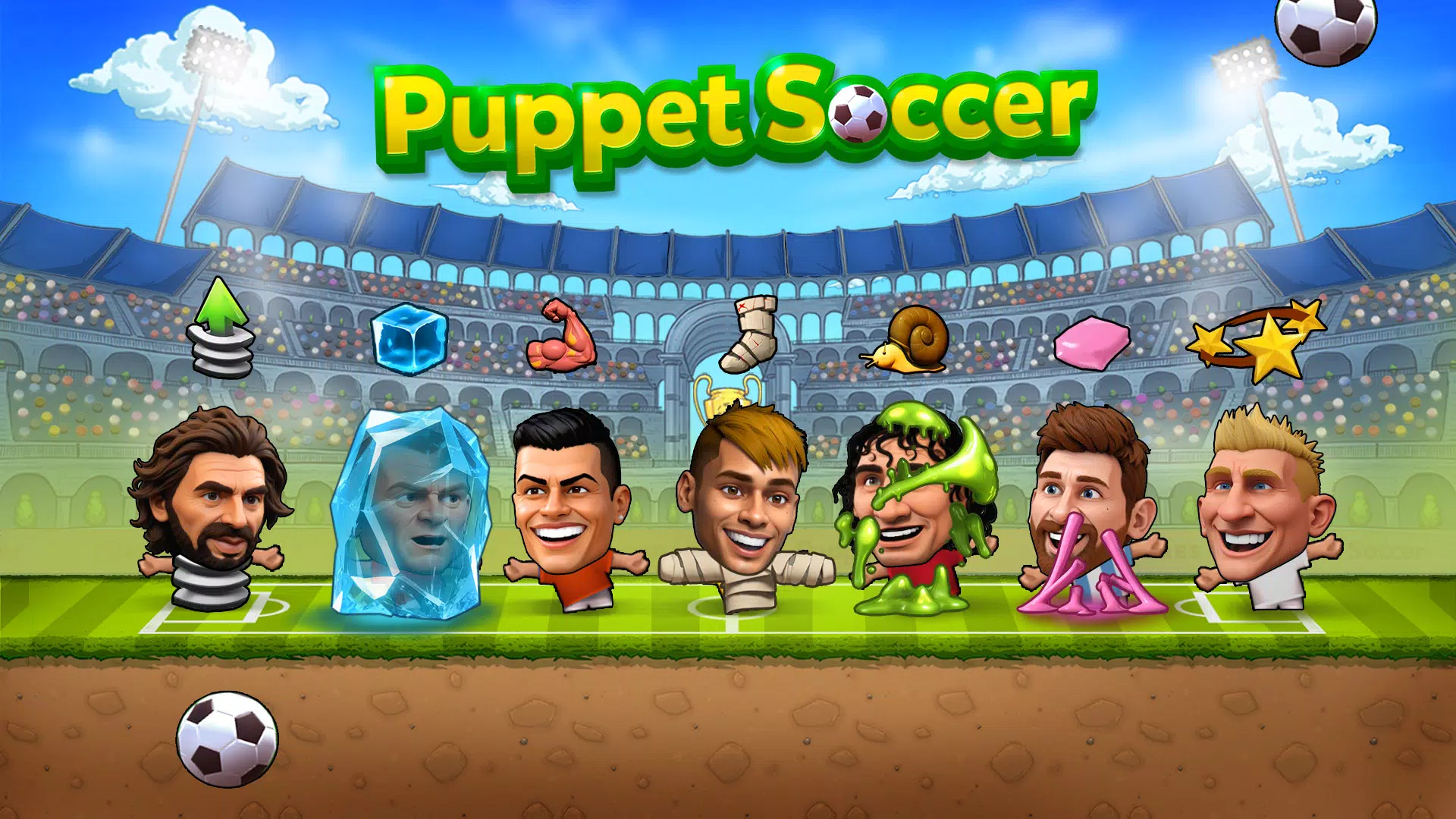 Puppet Soccer - Football Captura de tela 3