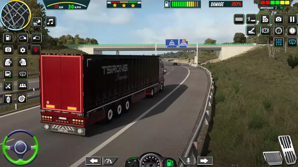 Real City Cargo Truck Driving 螢幕截圖 3