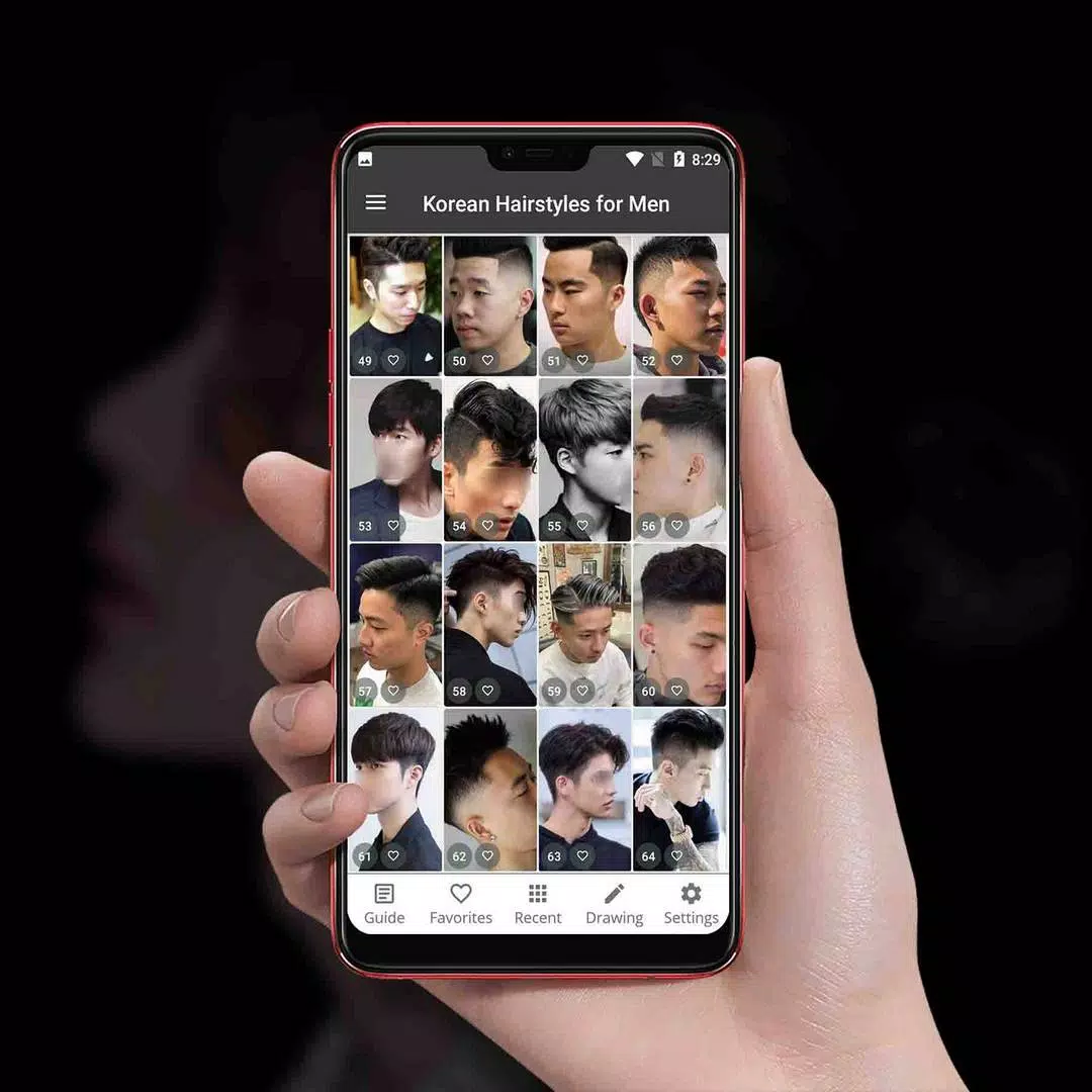 Korean Hairstyles for Men Screenshot 2