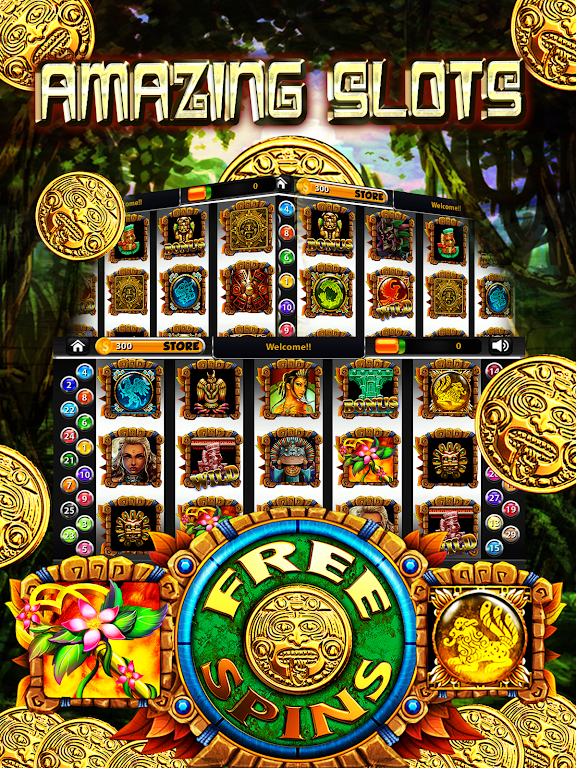 Inca Treasure Slots – Free ภาพหน้าจอ 1