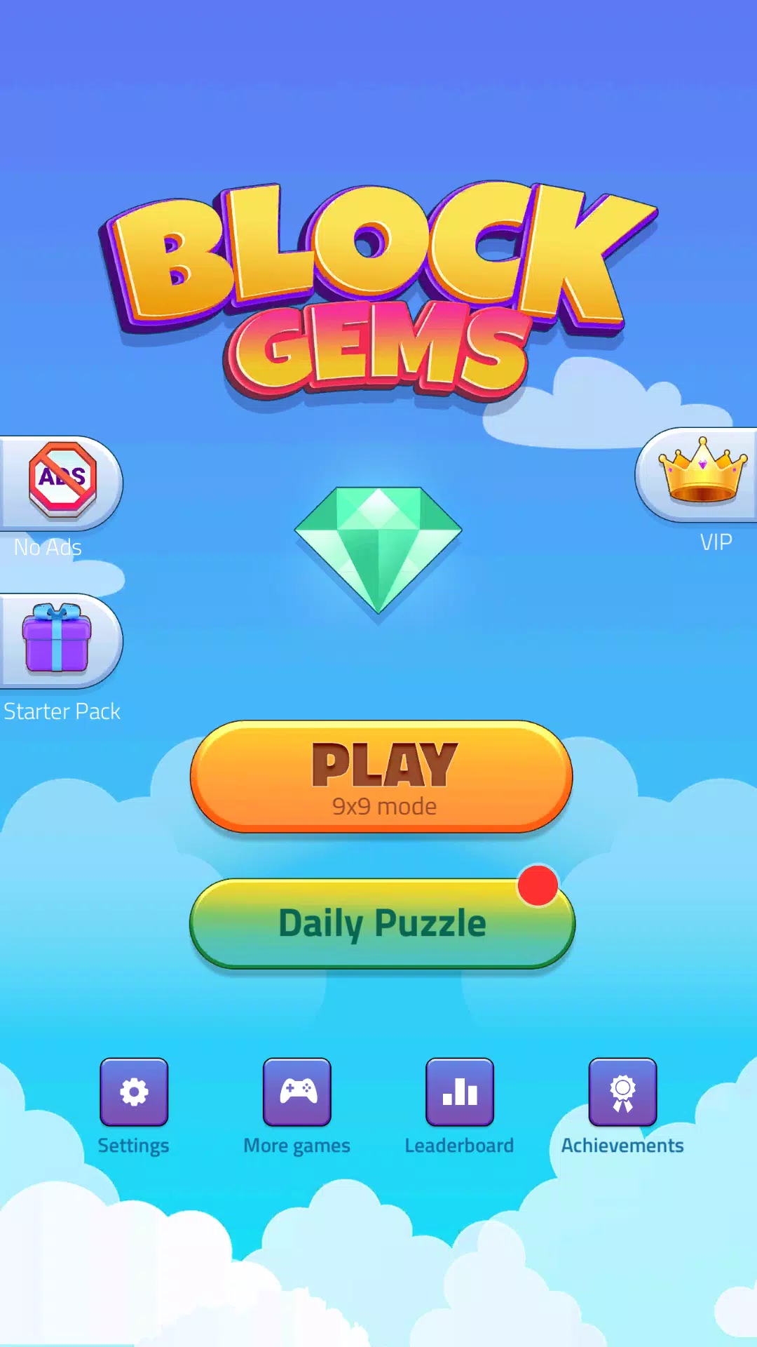 Block Puzzle - Gems Adventure 螢幕截圖 0