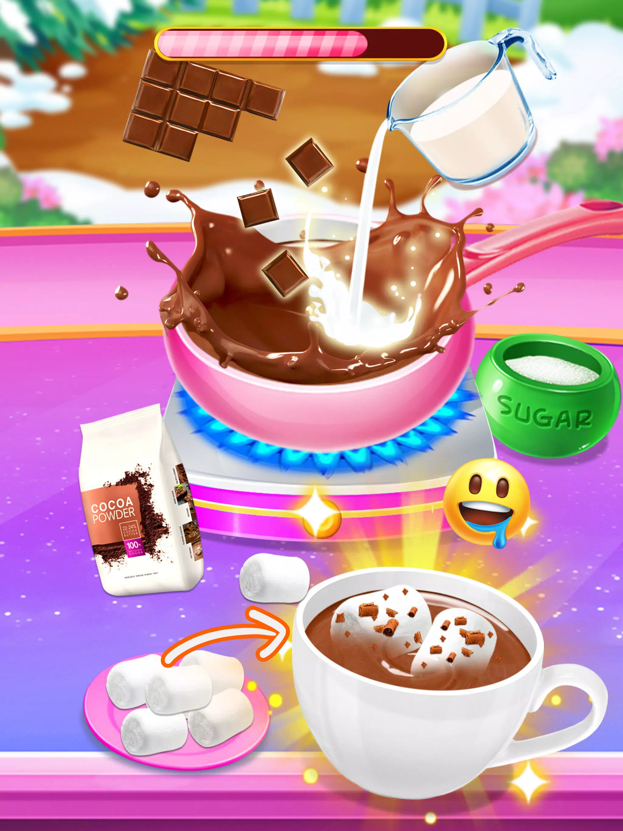 Homemade Creamy Chocolate Screenshot 2