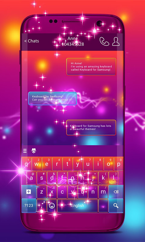 Keyboard Theme for Samsung Zrzut ekranu 0