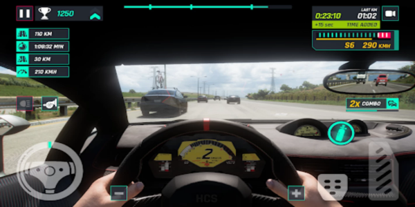 Schermata Highway Traffic Car Simulator 1