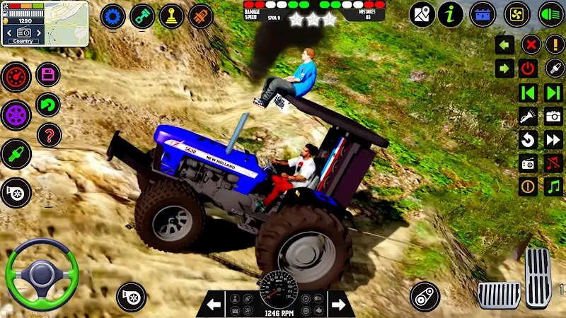 Tractor Driving Tractor Games Ảnh chụp màn hình 1