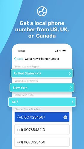 PingMe - Second Phone Number Capture d'écran 2