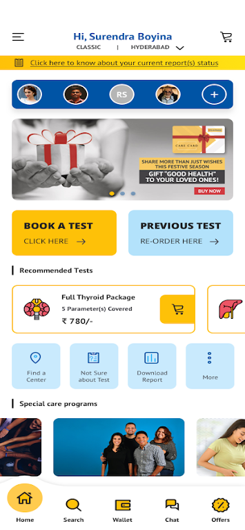 Dr Lal PathLabs - Blood Test Captura de pantalla 1