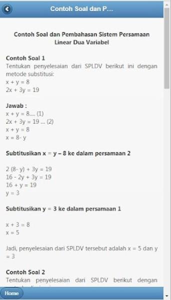 Rumus Matematika Schermafbeelding 0