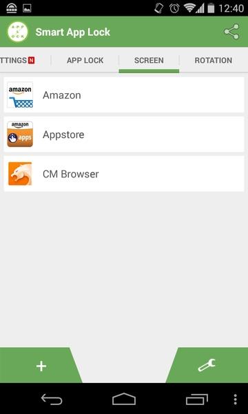Smart App Lock Tangkapan skrin 1