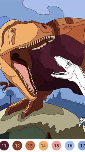 Dino Coloring Encyclopedia ภาพหน้าจอ 2