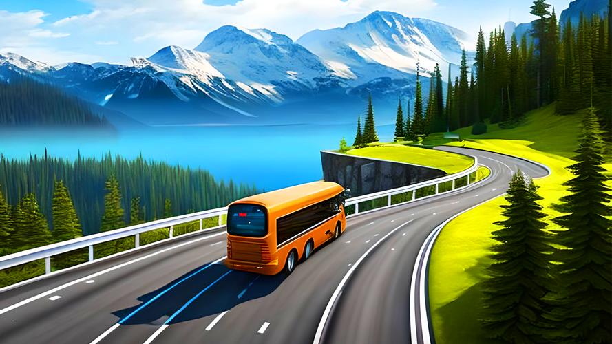 Bus Simulator Games: Bus Games Captura de tela 0