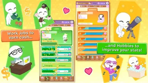 Blush Blush - Idle Otome Game Zrzut ekranu 1
