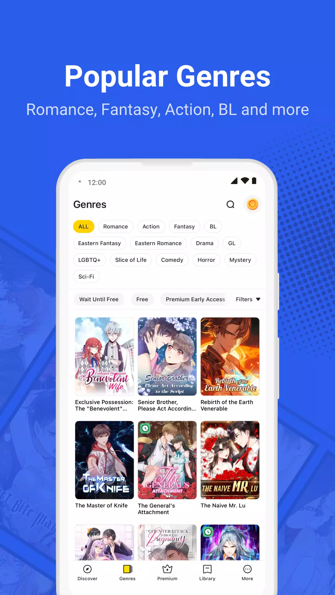 WebComics - Webtoon & Manga 螢幕截圖 3