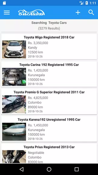 Riyasewana - Buy Sell Vehicles Tangkapan skrin 2