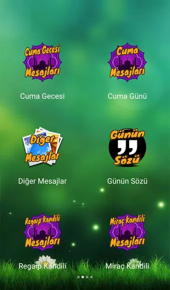 Cuma Mesajları 螢幕截圖 1