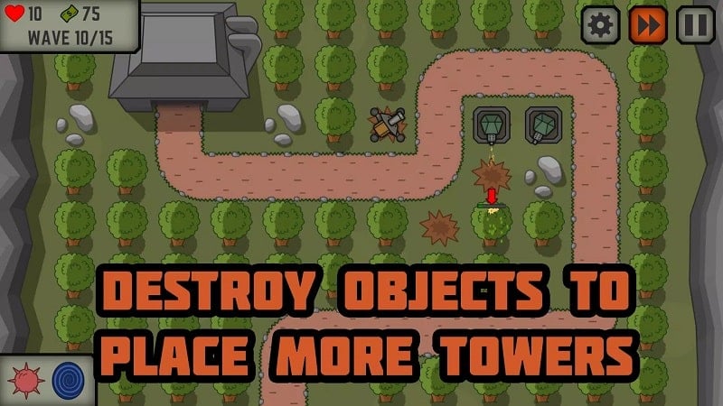 Tactical War: Tower Defense Zrzut ekranu 2