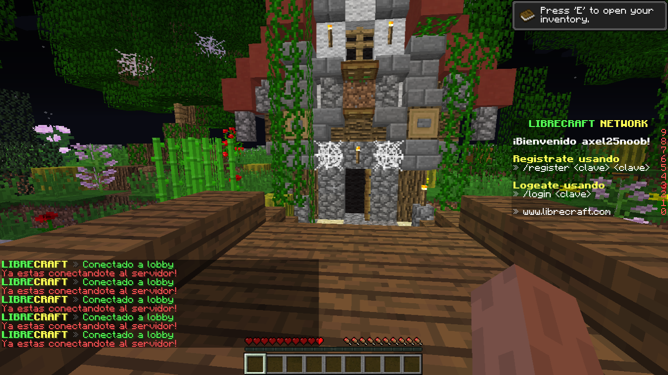 Minecraft Hunger Games Server: Librecraft