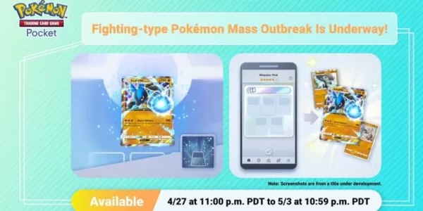 战斗类型爆发活动现在住在PokémonTCGPocket
