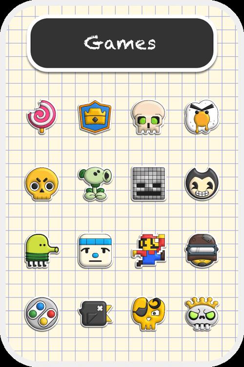 Poppin icon pack 螢幕截圖 3