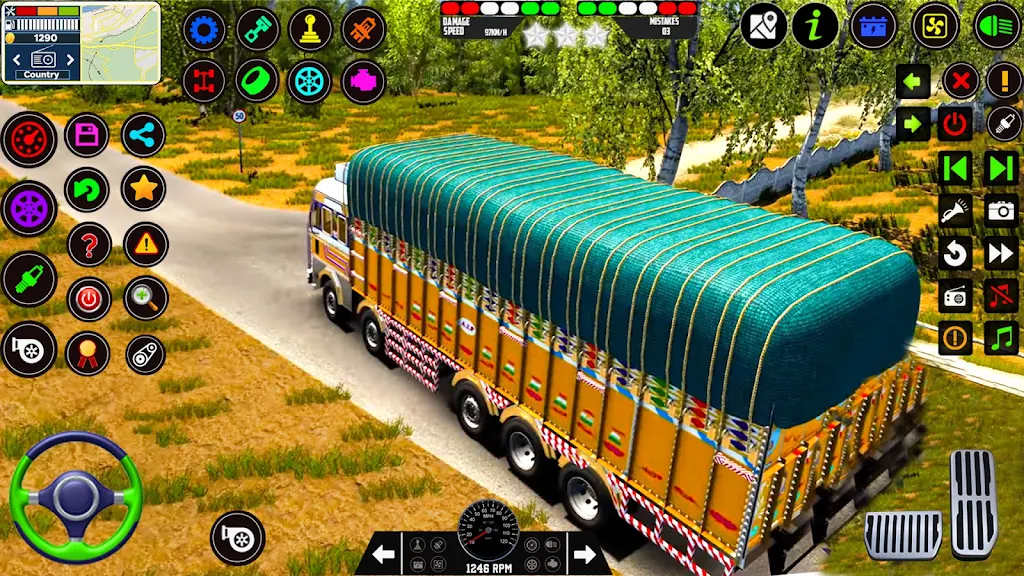 Offroad Cargo Truck Simulator 스크린샷 3