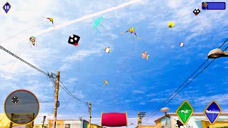 Pipa Layang Kite Flying Game Ekran Görüntüsü 3