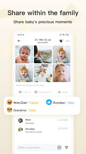 Schermata Bebememo - Smart Baby Journal 3