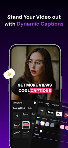 Zeemo: AI Captions & Subtitles 스크린샷 1