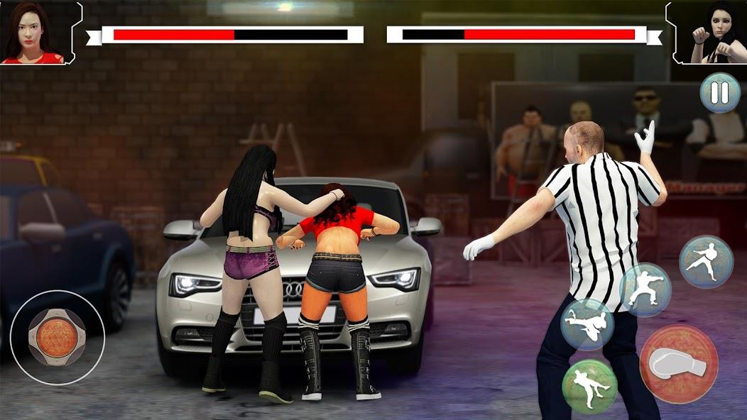 Beat Em Up Wrestling Game Mod Capture d'écran 3