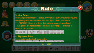 Mahjong 2P: Chinese Mahjong ဖန်သားပြင်ဓာတ်ပုံ 3