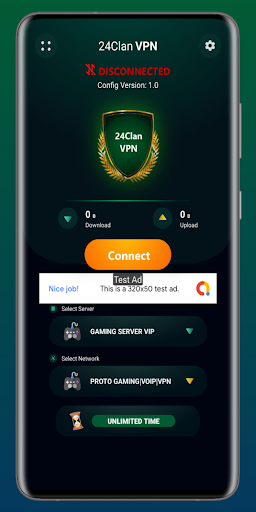 24clan VPN Lite SSH Gaming VPN ဖန်သားပြင်ဓာတ်ပုံ 0