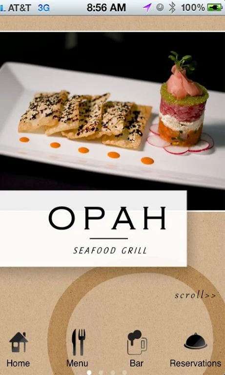 Opah Seafood Grill スクリーンショット 0