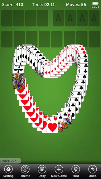 FreeCell Pro - No Wifi 螢幕截圖 1