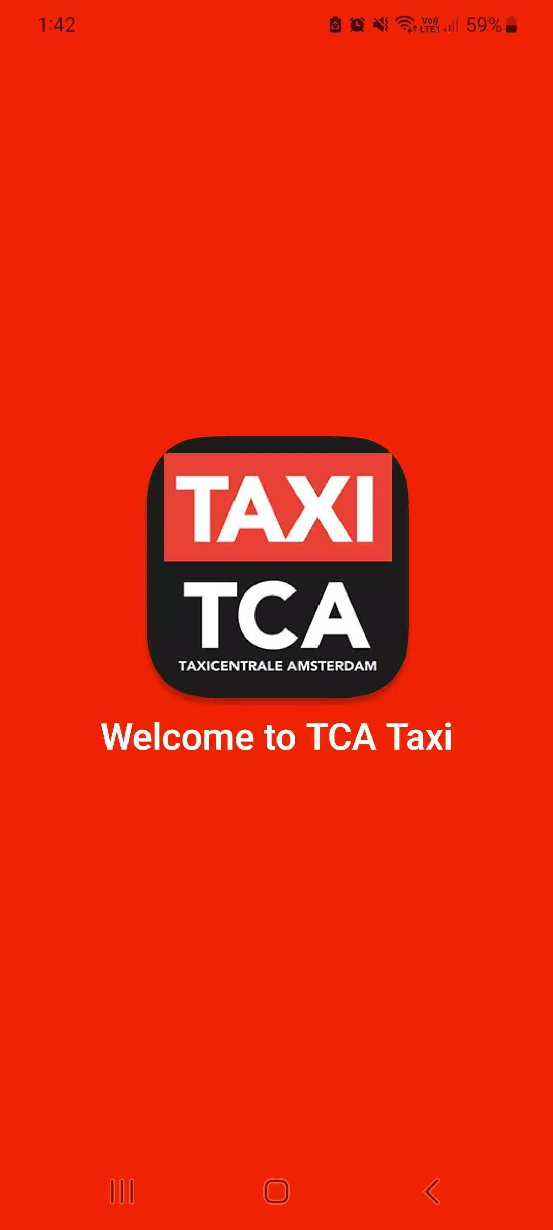 TCA Taxi Amsterdam Screenshot 0