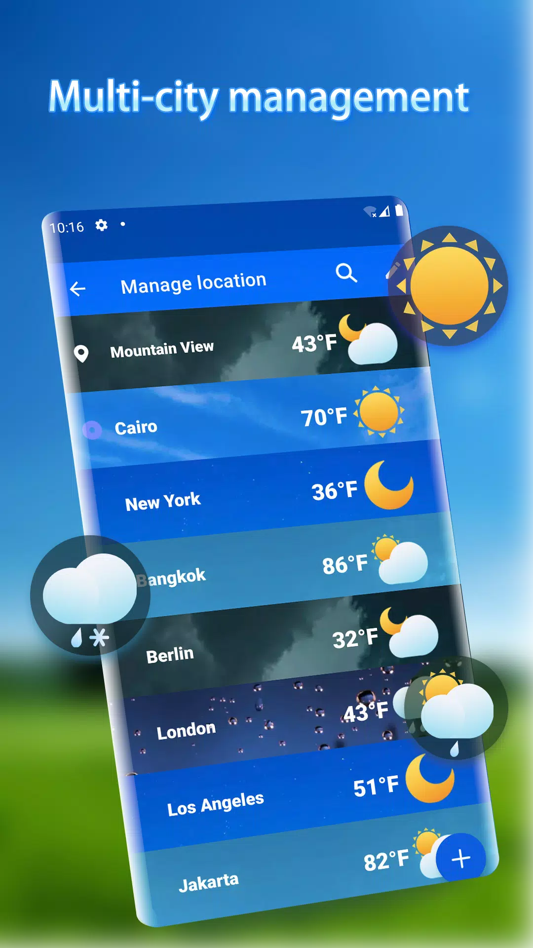 Local Weather Alerts - Widget Скриншот 2