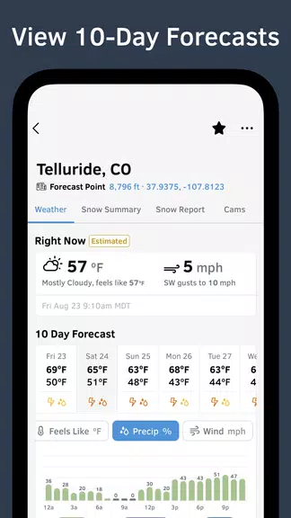 OpenSnow: Snow Forecast Screenshot 1