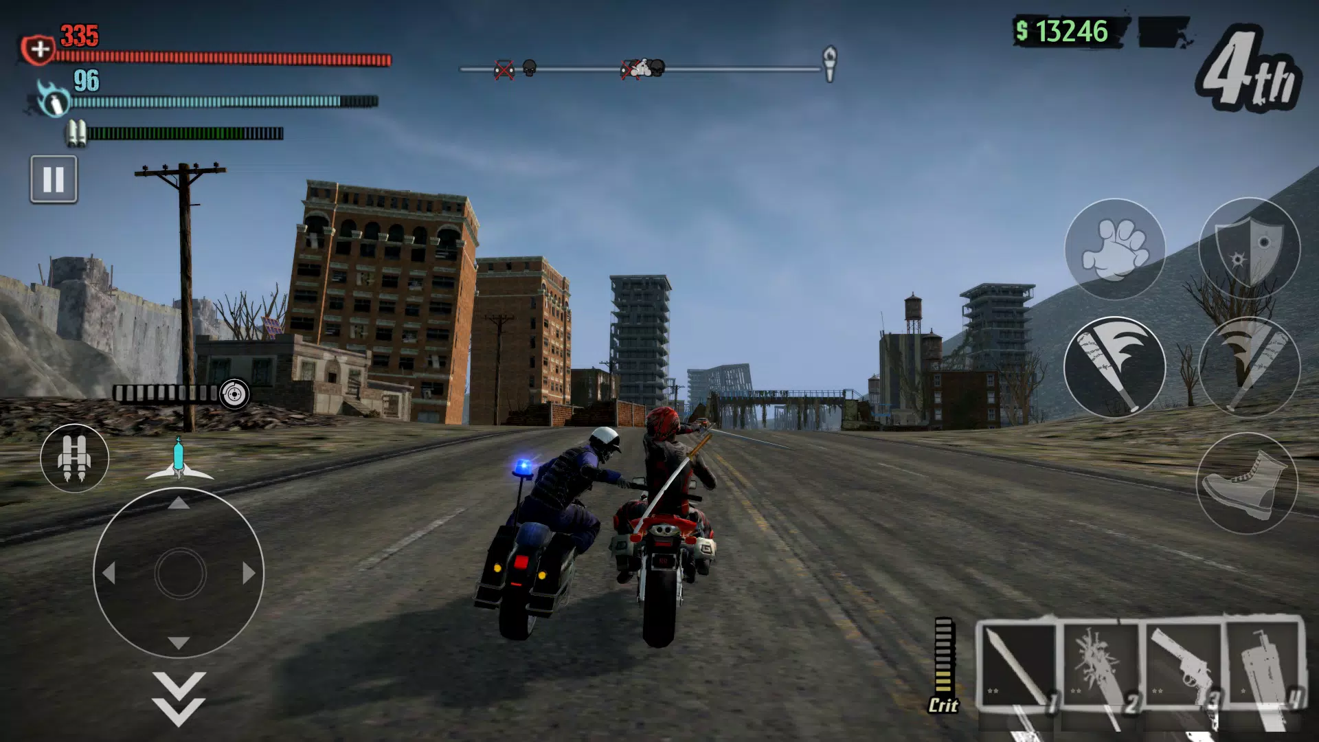 Road Redemption Mobile Capture d'écran 1