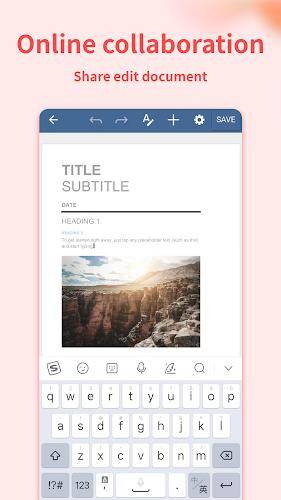 Document Editor:Word,Sheet,PDF Captura de tela 3