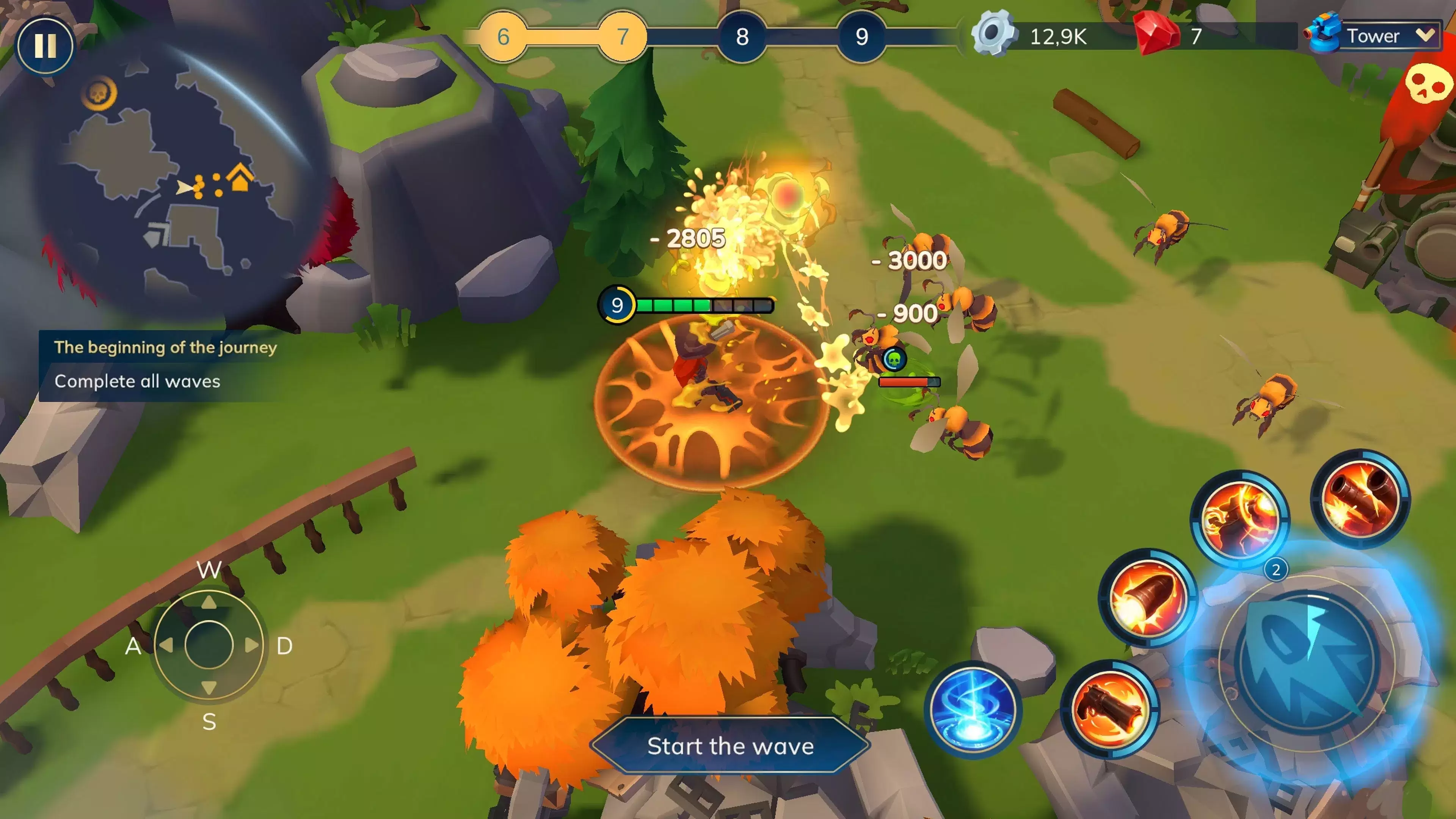 Heroes of Tower Defense Battle Screenshot 3