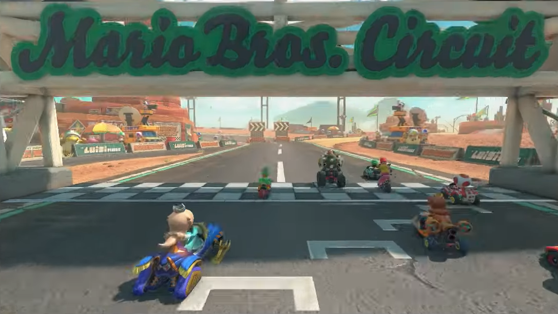 Mario Kart 9 - Unang hitsura