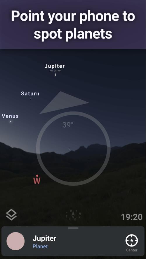 Stellarium Plus - Star Map स्क्रीनशॉट 1