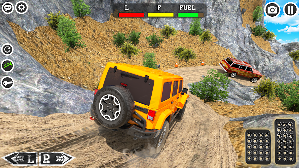 4x4 Mountain Climb Car Games Schermafbeelding 3