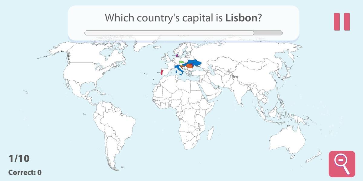 StudyGe－Weltkarte Geographie Screenshot 3