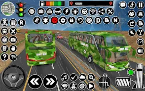 Army Coach Bus Simulator Games Schermafbeelding 2