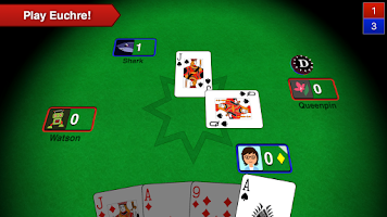 Euchre 3D Tangkapan skrin 1