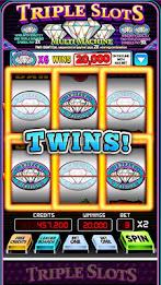 Triple Slots - Double Machine Ảnh chụp màn hình 0