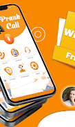 Prank Calling App Simulator Ảnh chụp màn hình 1