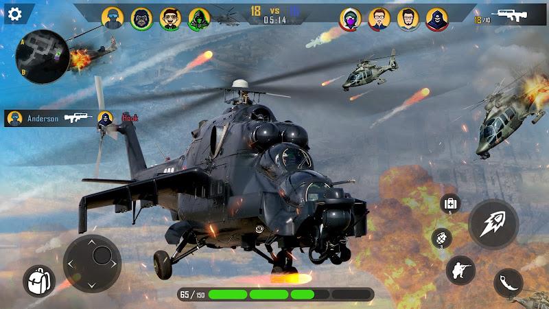 Gunship Air Combat Skyfighter स्क्रीनशॉट 0